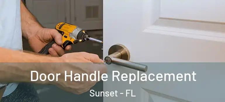 Door Handle Replacement Sunset - FL