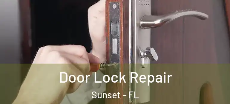 Door Lock Repair Sunset - FL