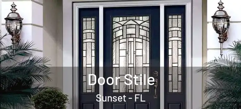 Door Stile Sunset - FL