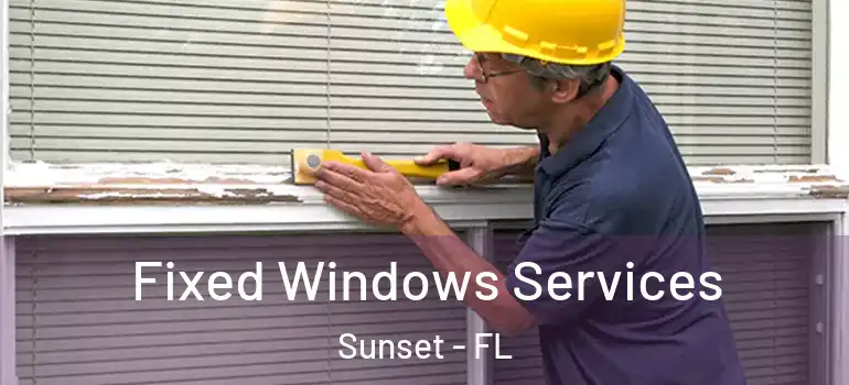 Fixed Windows Services Sunset - FL