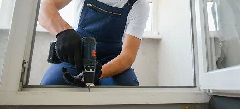 Window Stool Apron in Sunset, FL