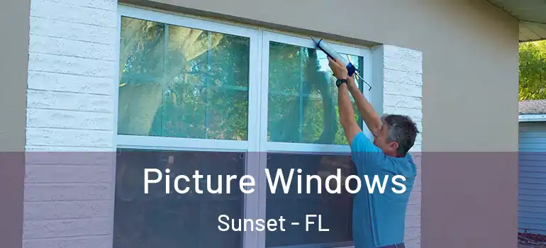 Picture Windows Sunset - FL