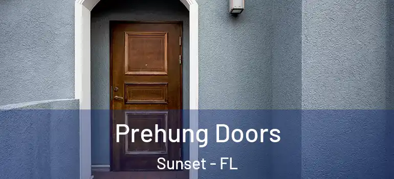 Prehung Doors Sunset - FL